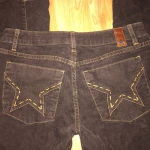 People's Liberation Bella Corduroy Flare Brown 26